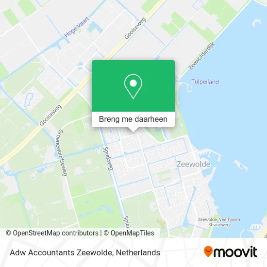Adw Accountants Zeewolde kaart