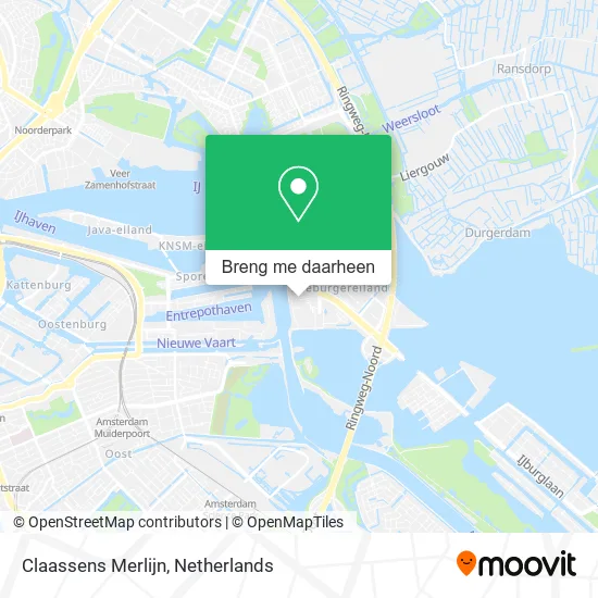 Claassens Merlijn kaart