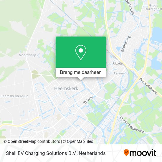 Shell EV Charging Solutions B.V. kaart