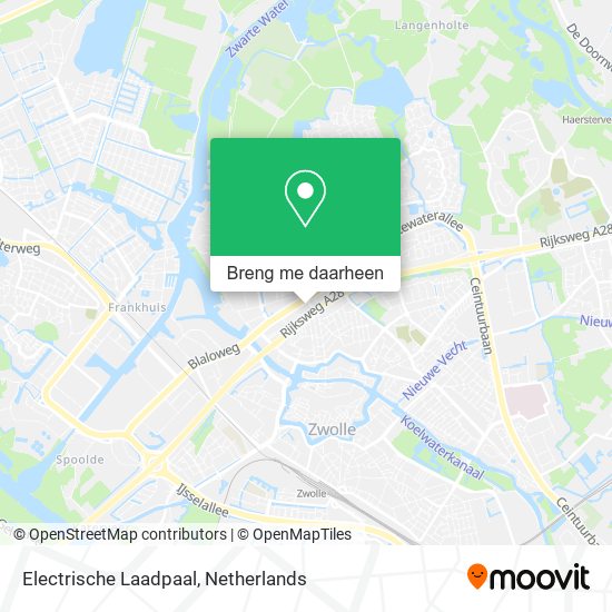 Electrische Laadpaal kaart