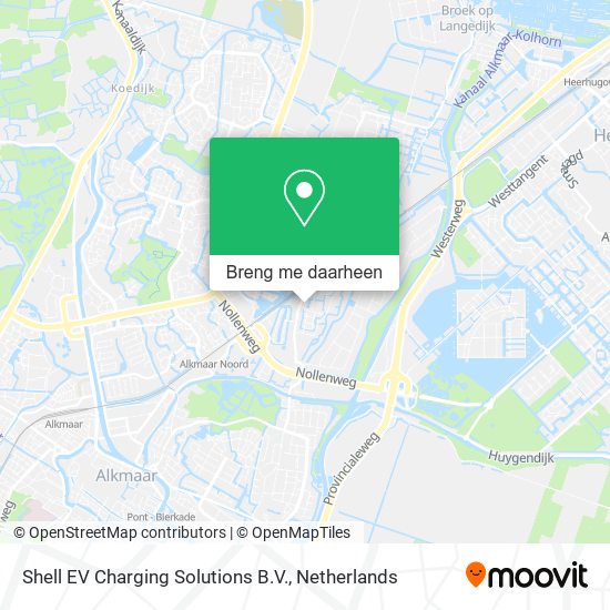 Shell EV Charging Solutions B.V. kaart