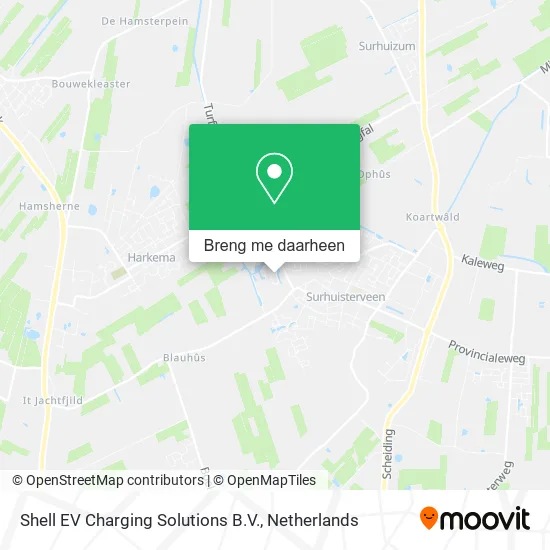 Shell EV Charging Solutions B.V. kaart
