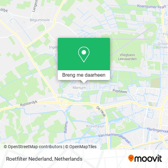 Roetfilter Nederland kaart