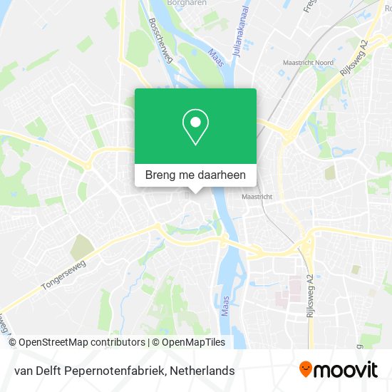 van Delft Pepernotenfabriek kaart