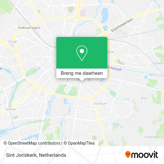Sint Joriskerk kaart