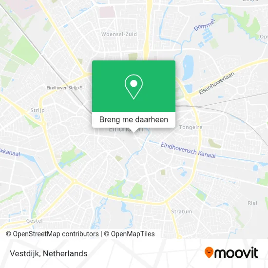 Vestdijk kaart