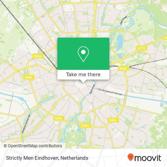 Strictly Men Eindhoven kaart