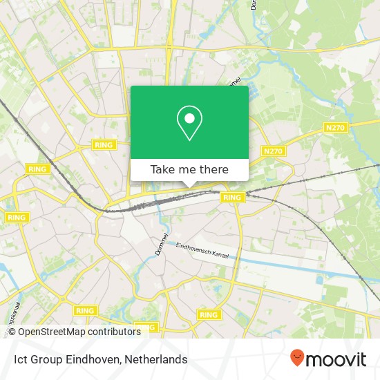 Ict Group Eindhoven kaart