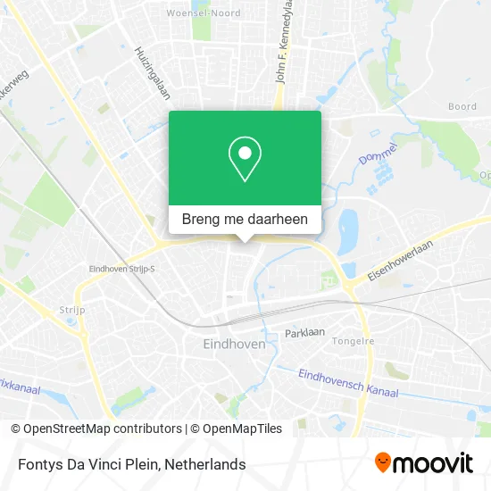Fontys Da Vinci Plein kaart