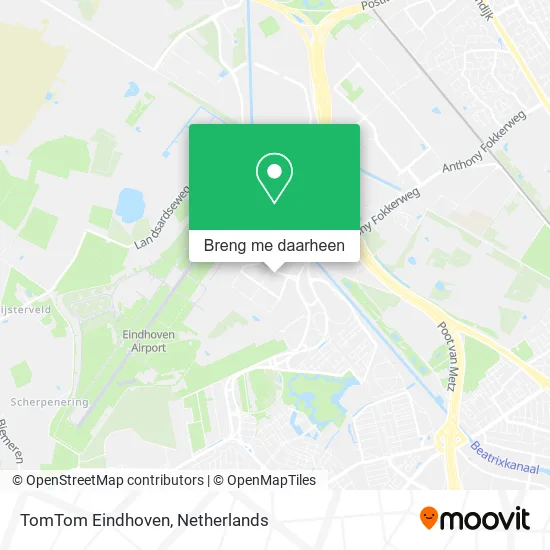 TomTom Eindhoven kaart