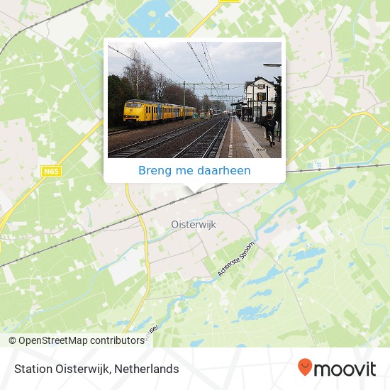 Station Oisterwijk kaart