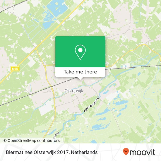 Biermatinee Oisterwijk 2017 kaart