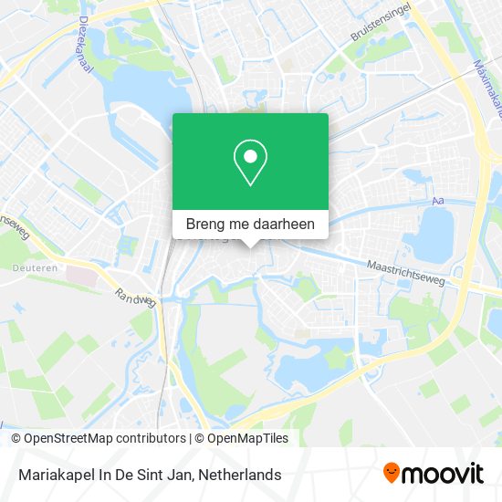 Mariakapel In De Sint Jan kaart