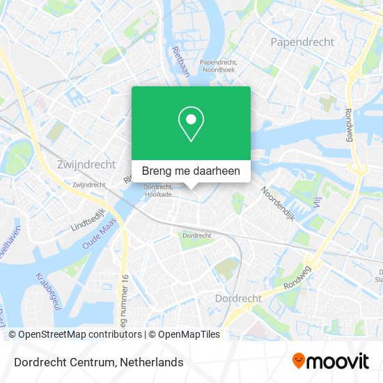 Dordrecht Centrum kaart