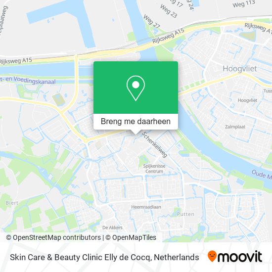 Skin Care & Beauty Clinic Elly de Cocq kaart