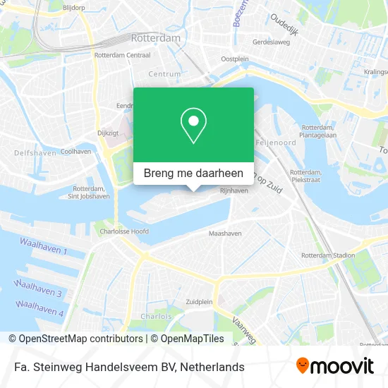 Fa. Steinweg Handelsveem BV kaart
