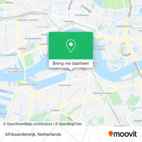 Afrikaanderwijk kaart