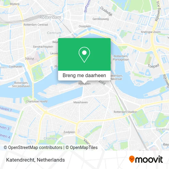 Katendrecht kaart