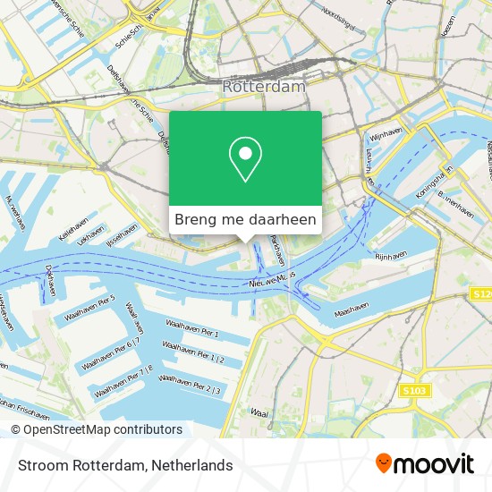 Stroom Rotterdam kaart