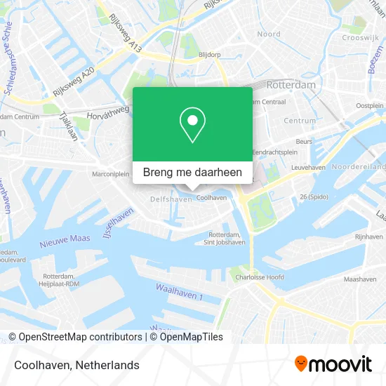 Coolhaven kaart