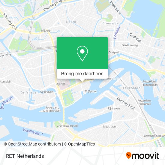 Monopoly Vacature Grof Hoe gaan naar RET in Rotterdam via Bus, Trein, Metro of Tram?