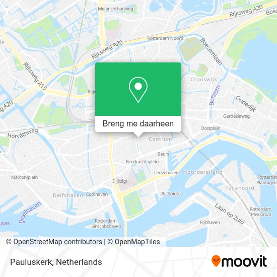 Pauluskerk kaart