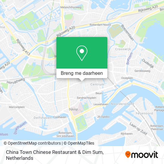 China Town Chinese Restaurant & Dim Sum kaart