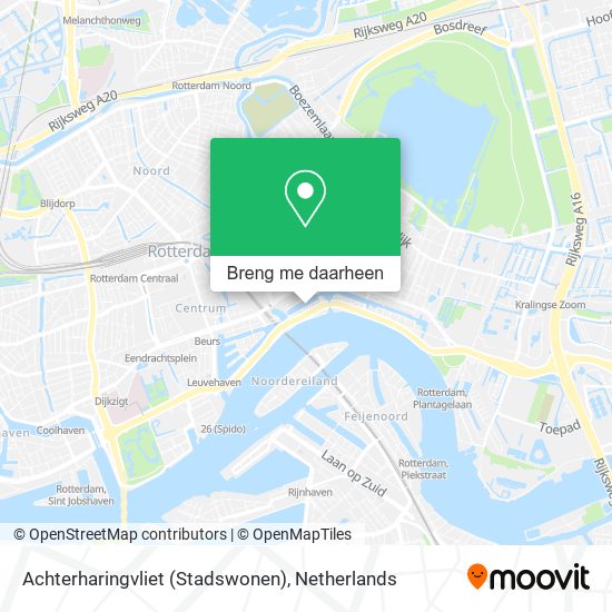 Achterharingvliet (Stadswonen) kaart