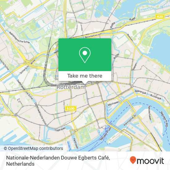 Nationale-Nederlanden Douwe Egberts Café kaart