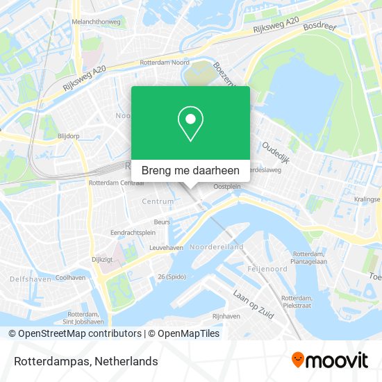 Rotterdampas kaart