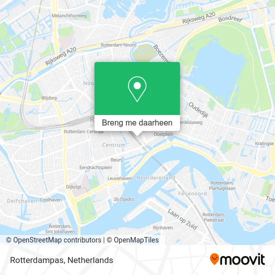Rotterdampas kaart