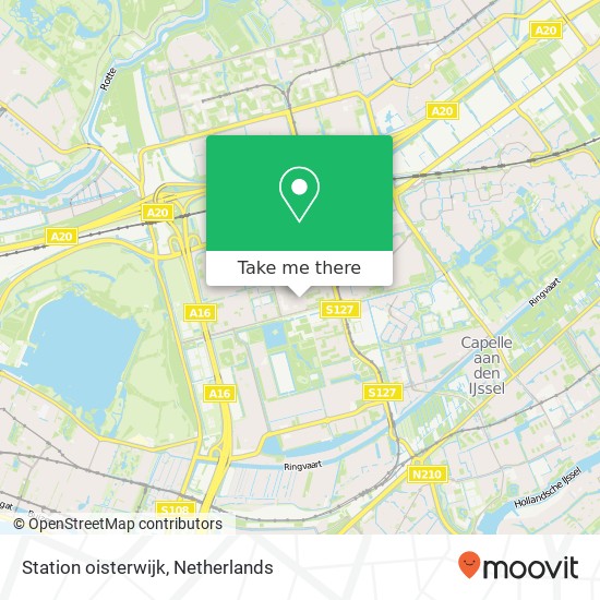 Station oisterwijk kaart