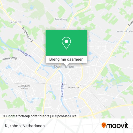 Kijkshop kaart