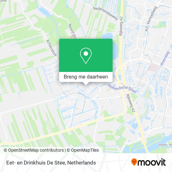 Eet- en Drinkhuis De Stee kaart