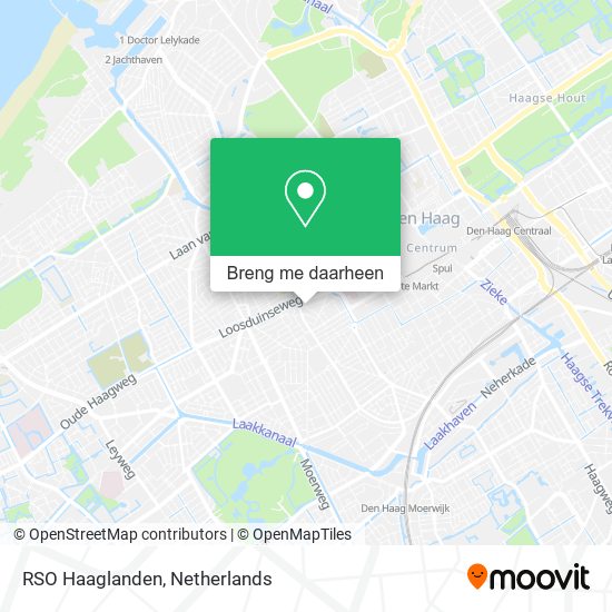 RSO Haaglanden kaart