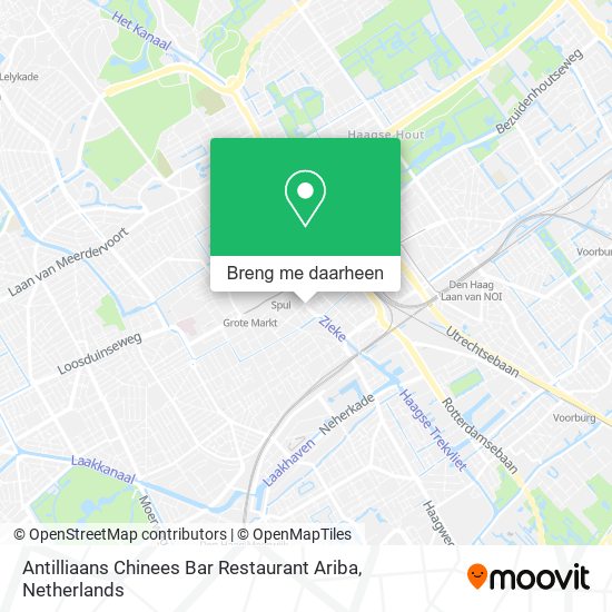 Antilliaans Chinees Bar Restaurant Ariba kaart