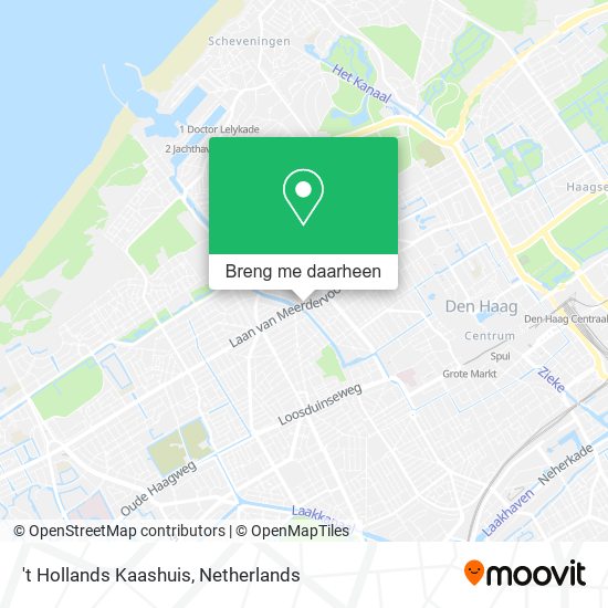 't Hollands Kaashuis kaart