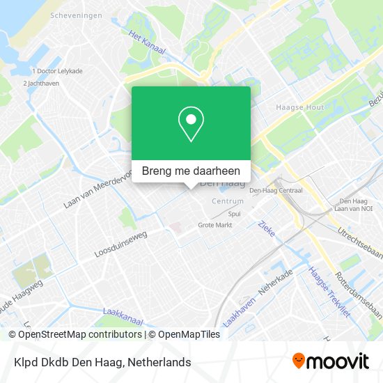 Klpd Dkdb Den Haag kaart