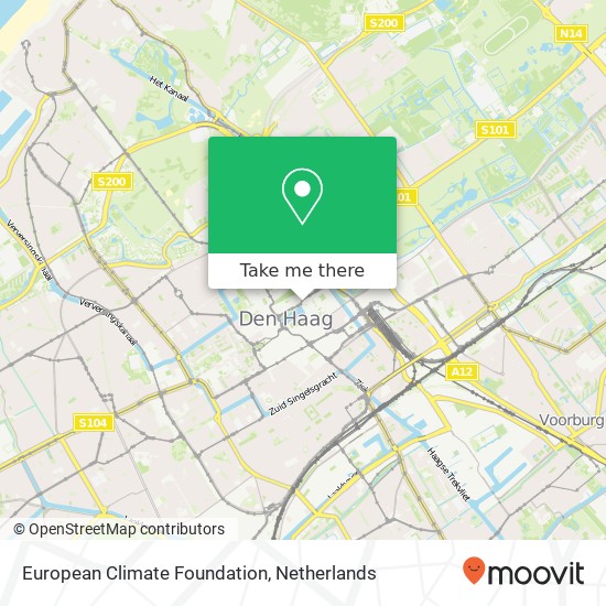 European Climate Foundation kaart