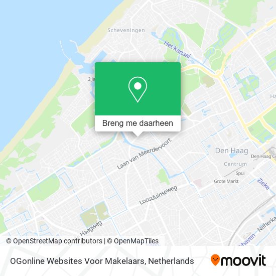 OGonline Websites Voor Makelaars kaart