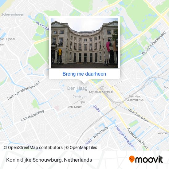 Koninklijke Schouwburg kaart