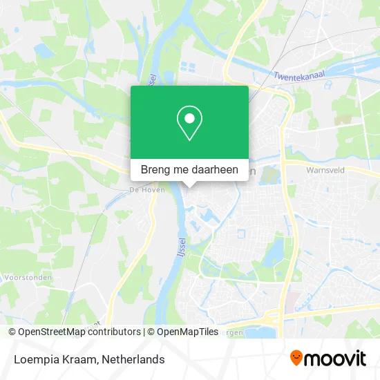 Loempia Kraam kaart