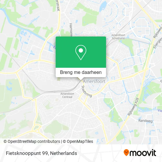 Fietsknooppunt 99 kaart