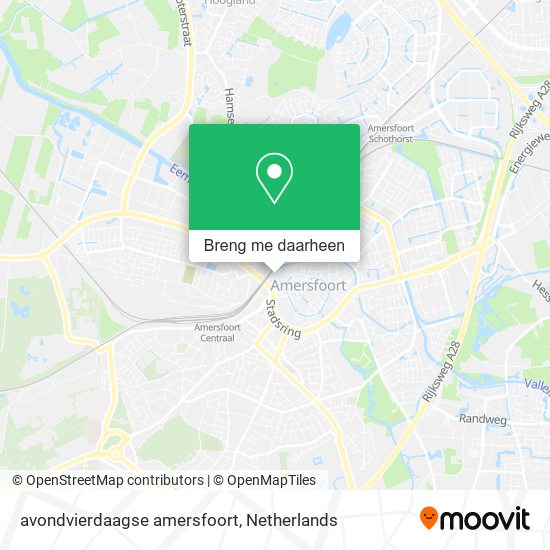 avondvierdaagse amersfoort kaart