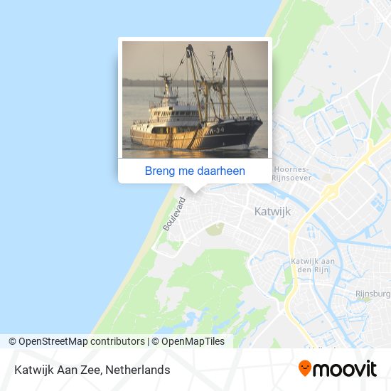 Katwijk Aan Zee kaart