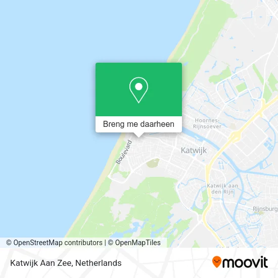 Katwijk Aan Zee kaart