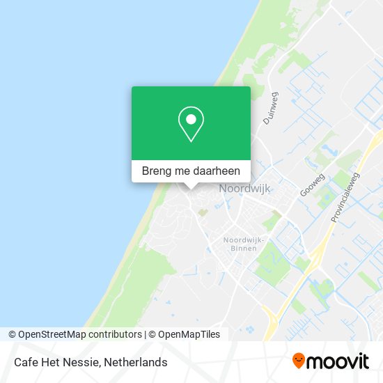 Cafe Het Nessie kaart
