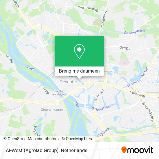 Al-West (Agrolab Group) kaart