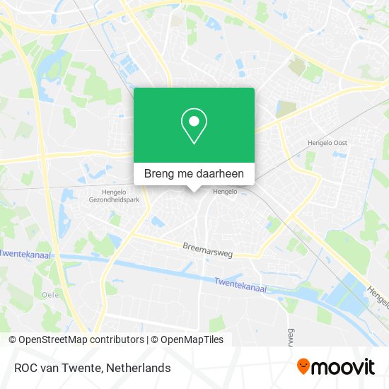 ROC van Twente kaart