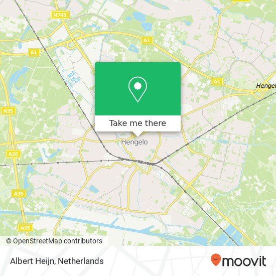 Albert Heijn kaart